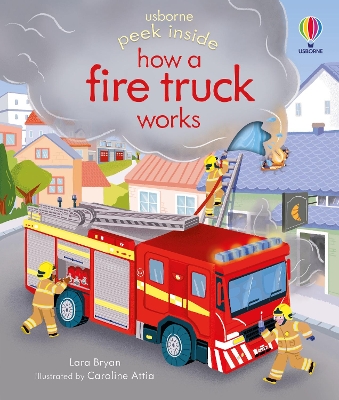 Peek Inside how a Fire Truck works book