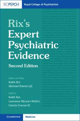 Rix's Expert Psychiatric Evidence by Keith Rix