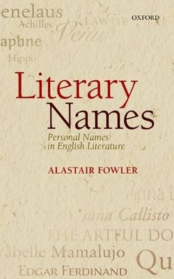 Literary Names book