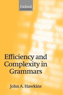 Efficiency and Complexity in Grammars book