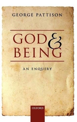 God and Being book