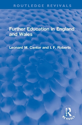 Further Education in England and Wales book