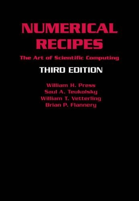 Numerical Recipes 3rd Edition book