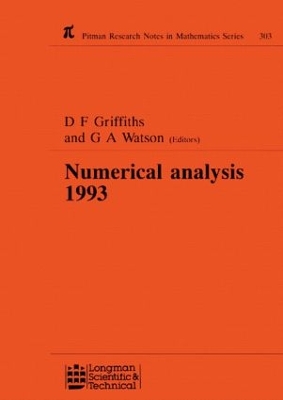 Numerical Analysis 1993 book