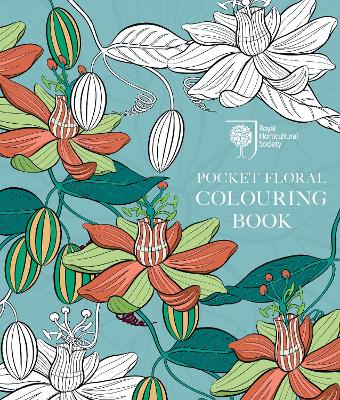 RHS Pocket Floral Colouring Book book