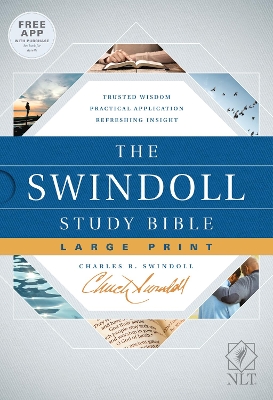 The Swindoll Study Bible NLT, Large Print by Tyndale