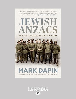 Jewish Anzacs: Jews in the Australian military book