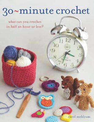 30-Minute Crochet book