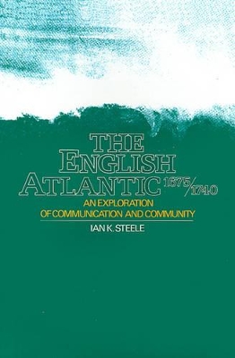 English Atlantic, 1675-1740 book