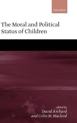 Moral and Political Status of Children book