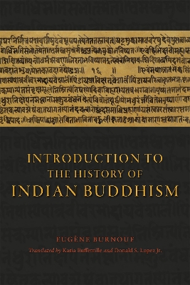 Introduction to the History of Indian Buddhism book