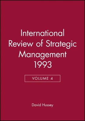 International Review of Strategic Management by David Hussey