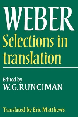 Max Weber: Selections in Translation book