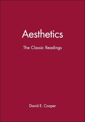 Aesthetics: The Classic Readings book