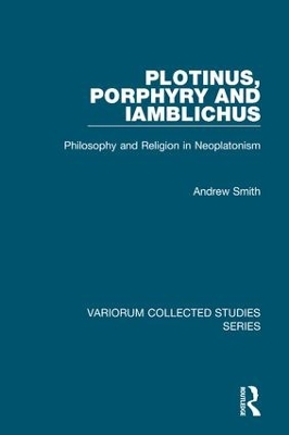 Plotinus, Porphyry and Iamblichus book