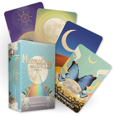 Moonology™ Messages Oracle: A 48-Card Deck and Guidebook by Yasmin Boland