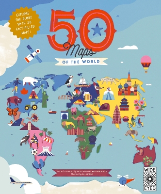 50 Maps of the World: Explore the globe with 50 fact-filled maps! book