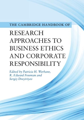 Cambridge Handbook of Research Approaches to Business Ethics and Corporate Responsibility book