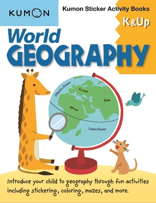 World Geography K & Up: Sticker Activity Book book