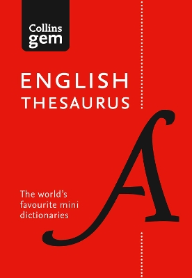 Collins English Thesaurus Gem Edition book