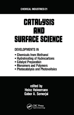 Catalysys and Surface Science book