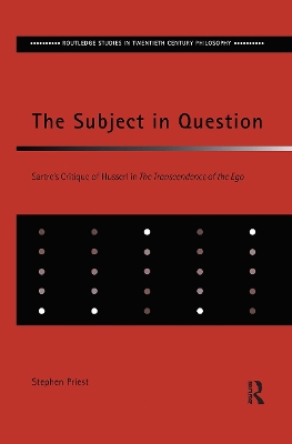 The Subject in Question by Stephen Priest