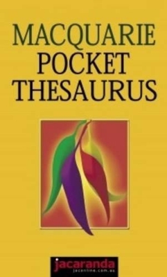 Macquarie Pocket Thesaurus book