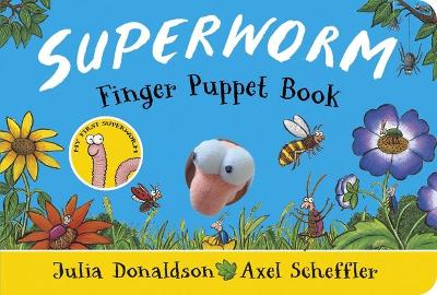 Superworm Finger Puppet Book - the wriggliest, squiggliest superhero ever! book