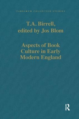 Aspects of Book Culture in Early Modern England book