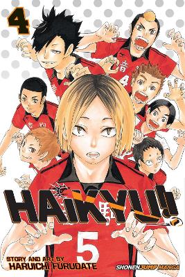 Haikyu!!, Vol. 4 book
