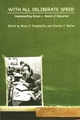 With All Deliberate Speed book