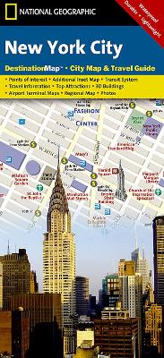 New York City: Destination City Maps book