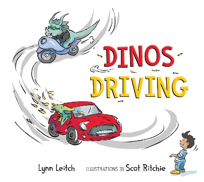 Dinos Driving by Lynn Leitch