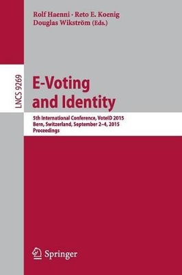 E-Voting and Identity book