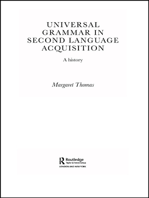 Universal Grammar in Second-Language Acquisition book