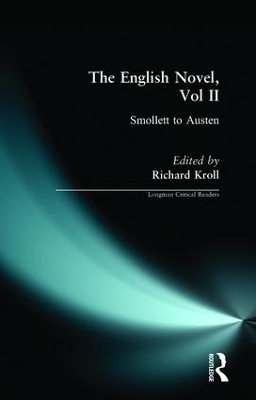 English Novel, Vol II, The: Smollett to Austen book