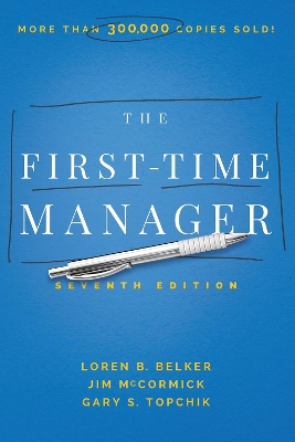 The First-Time Manager book