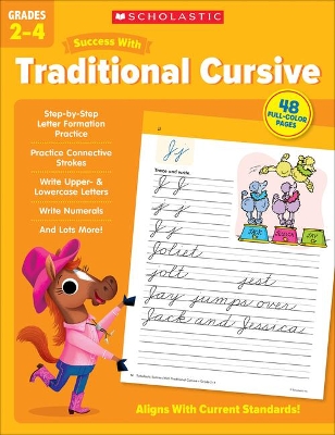 Scholastic Success with Traditional Cursive Grades 2-4 Workbook book