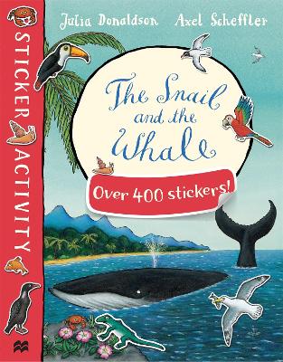 Snail and the Whale Sticker Book book