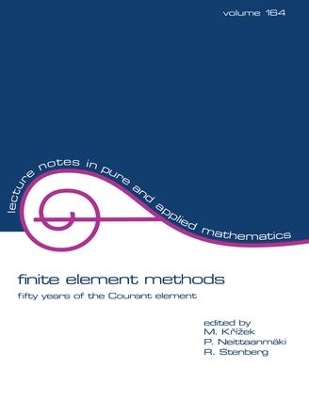 finite element methods: fifty years of the Courant element by Michel Krizek