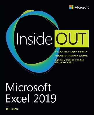 Microsoft Excel 2019 Inside Out book