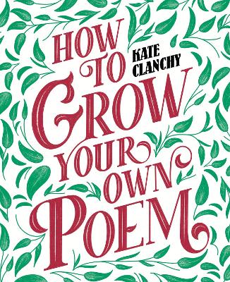 How to Grow Your Own Poem book