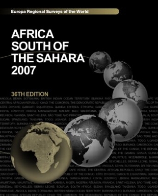 Africa South of the Sahara 2007 book