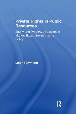 Private Rights in Public Resources book