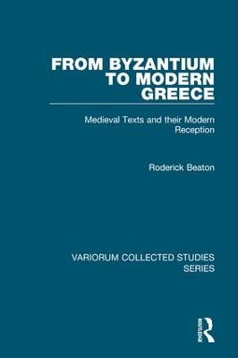 From Byzantium to Modern Greece book