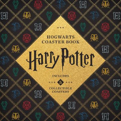 Harry Potter Hogwarts Coaster Book: Gryffindor, Ravenclaw, Hufflepuff, Slytherin book