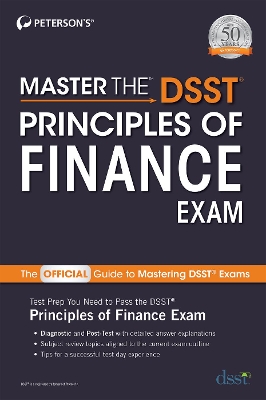 Master the DSST Principles of Finance Exam book