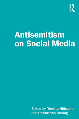 Antisemitism on Social Media book