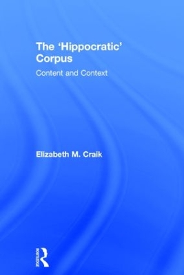 `Hippocratic' Corpus book