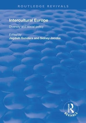 Intercultural Europe: Diversity and Social Policy book